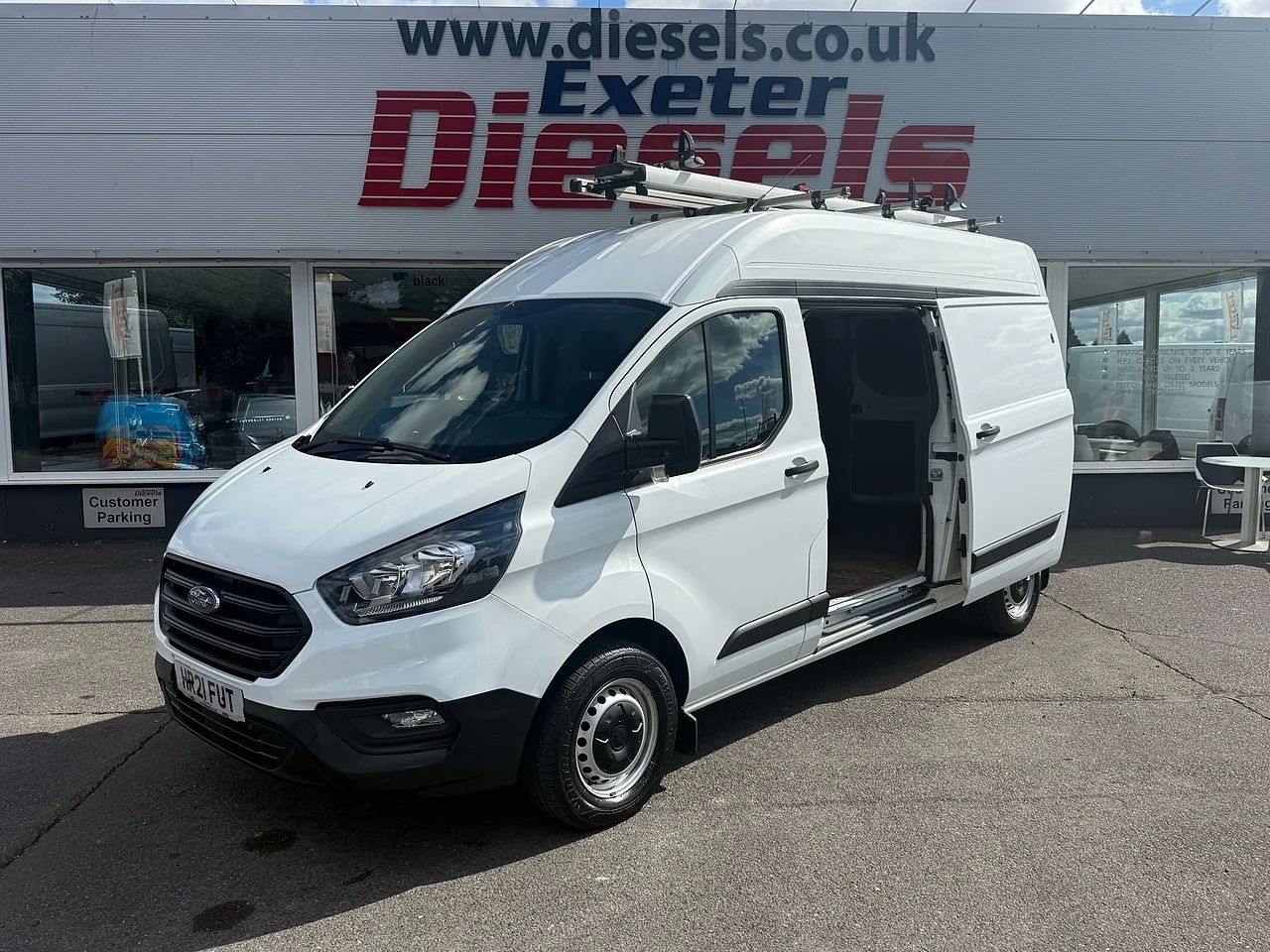 2021 Ford Transit Custom 300 EcoBlue Leader L2H2 - Thumbnail 2