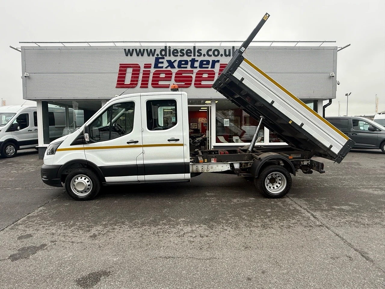 2023 Ford Transit 350 EcoBlue Leader Tipper Double Cab DRW RWD L3 - Thumbnail 12