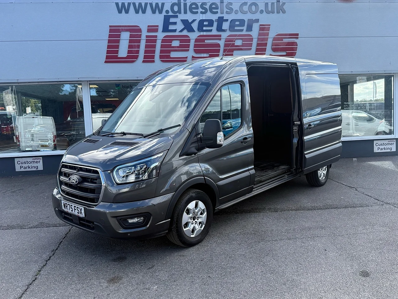 2025 Ford Transit 350 EcoBlue Limited L3 H2 - Thumbnail 2