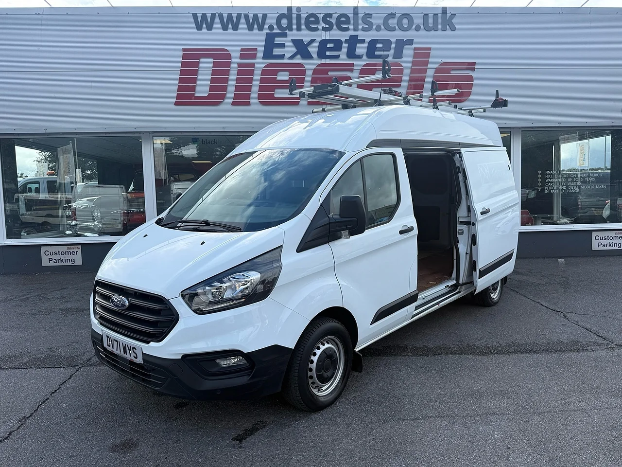 2021 Ford Transit Custom 300 EcoBlue Leader L2H2 (130ps) - Thumbnail 2