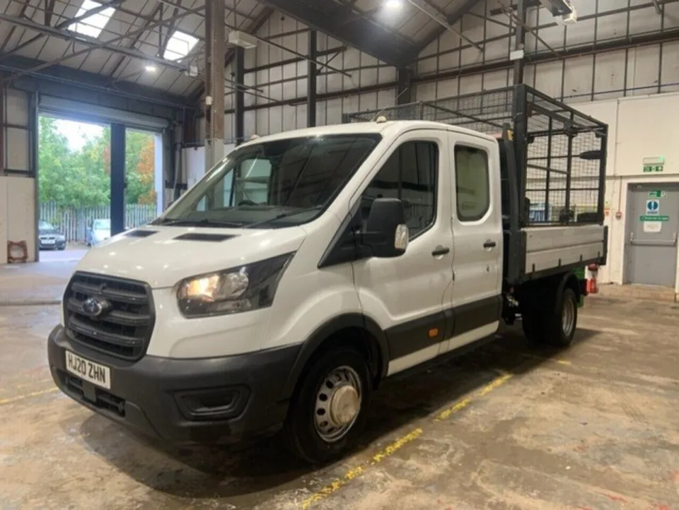 2020 Ford Transit 350 EcoBlue Leader Utility Caged Tipper for sale in Exeter
